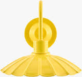 Lemon Yellow Rustic Wall Sconce for hallway or bedroom lighting