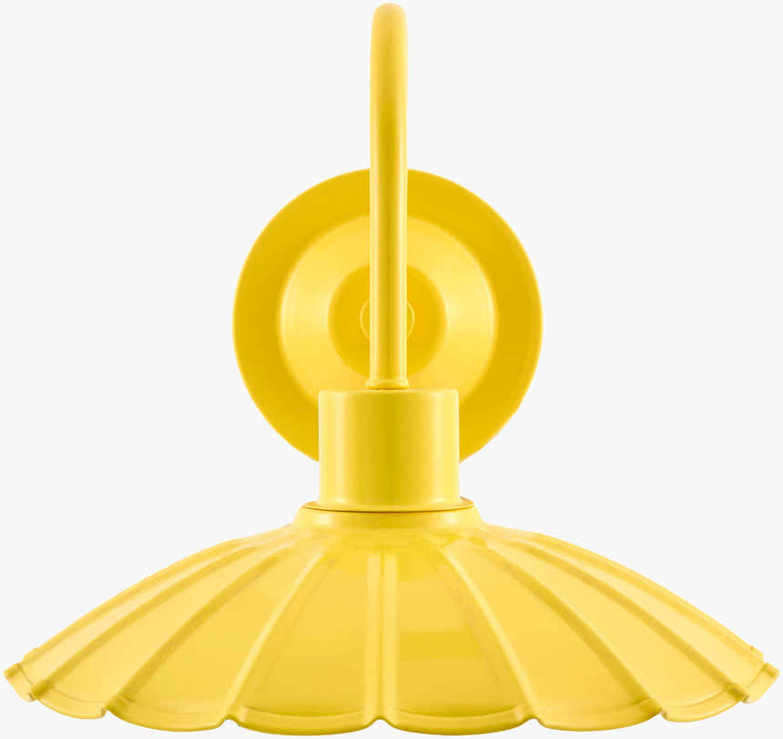 Lemon Yellow Rustic Wall Sconce for hallway or bedroom lighting