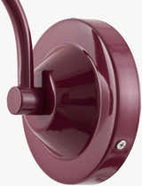Brick Red Rustic Wall Sconce for hallway or bedroom lighting