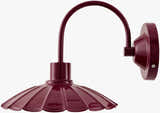 Brick Red Rustic Wall Sconce for hallway or bedroom lighting