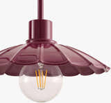 Brick Red Rustic Wall Sconce for hallway or bedroom lighting