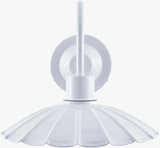 White Rustic Wall Sconce for hallway or bedroom lighting