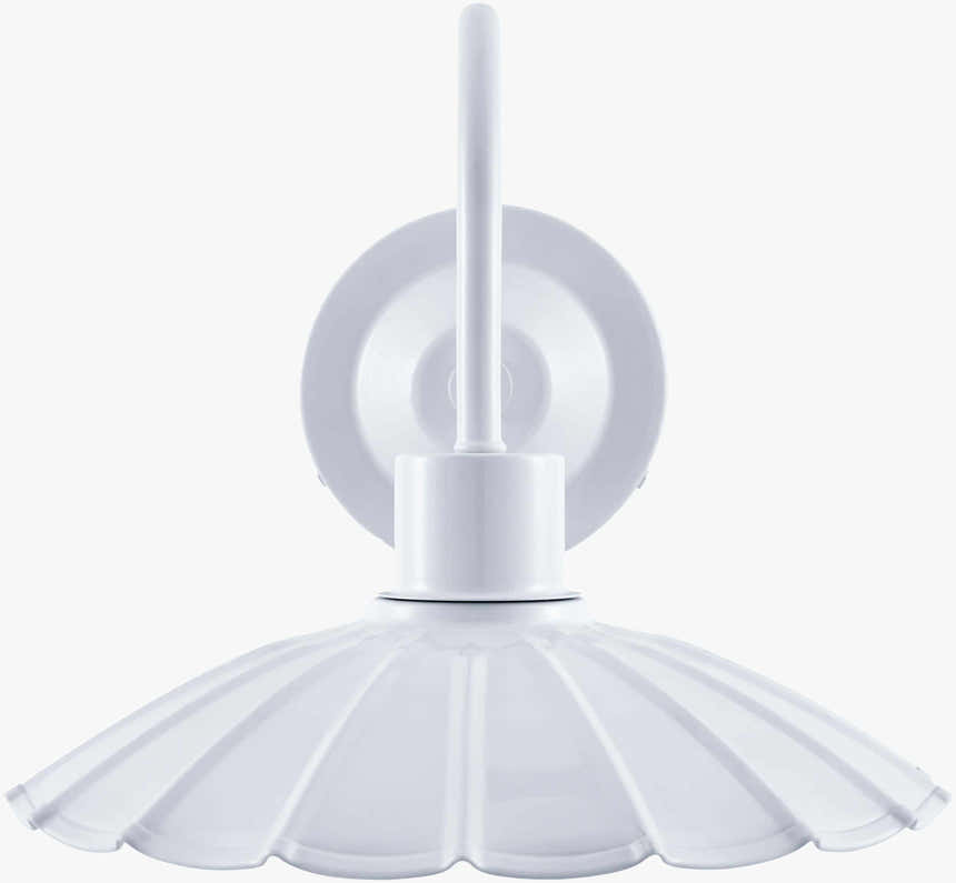White Rustic Wall Sconce for hallway or bedroom lighting