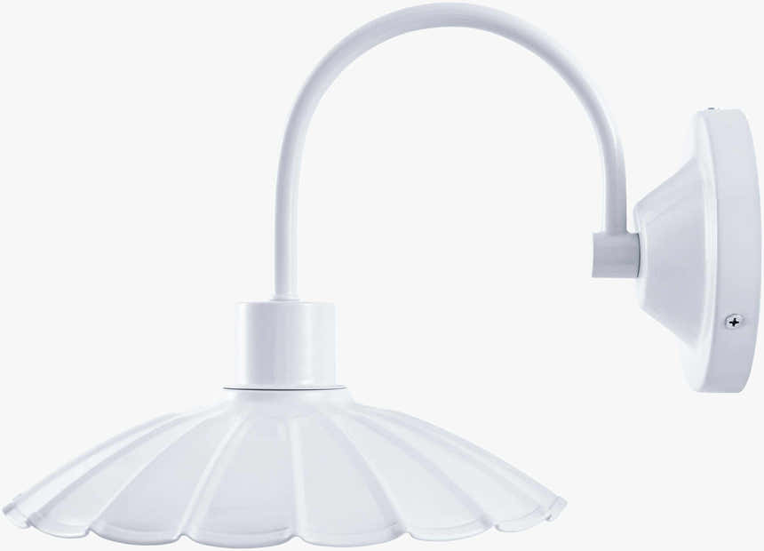 White Rustic Wall Sconce for hallway or bedroom lighting