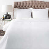 Parangan Taupe Tufted Upholstered Bedding - Clearance