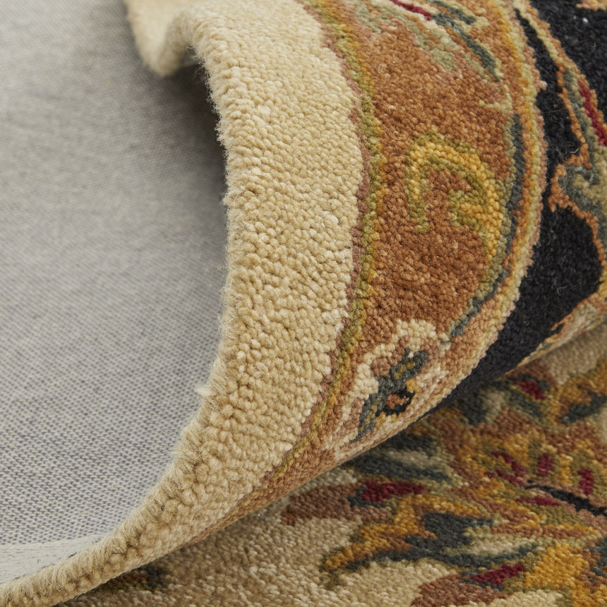 Feizy Wagner Traditional Oriental - Tan/Brown/Black Area Rug