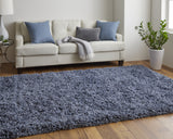 Feizy Stoneleigh Modern Solid - Blue Area Rug