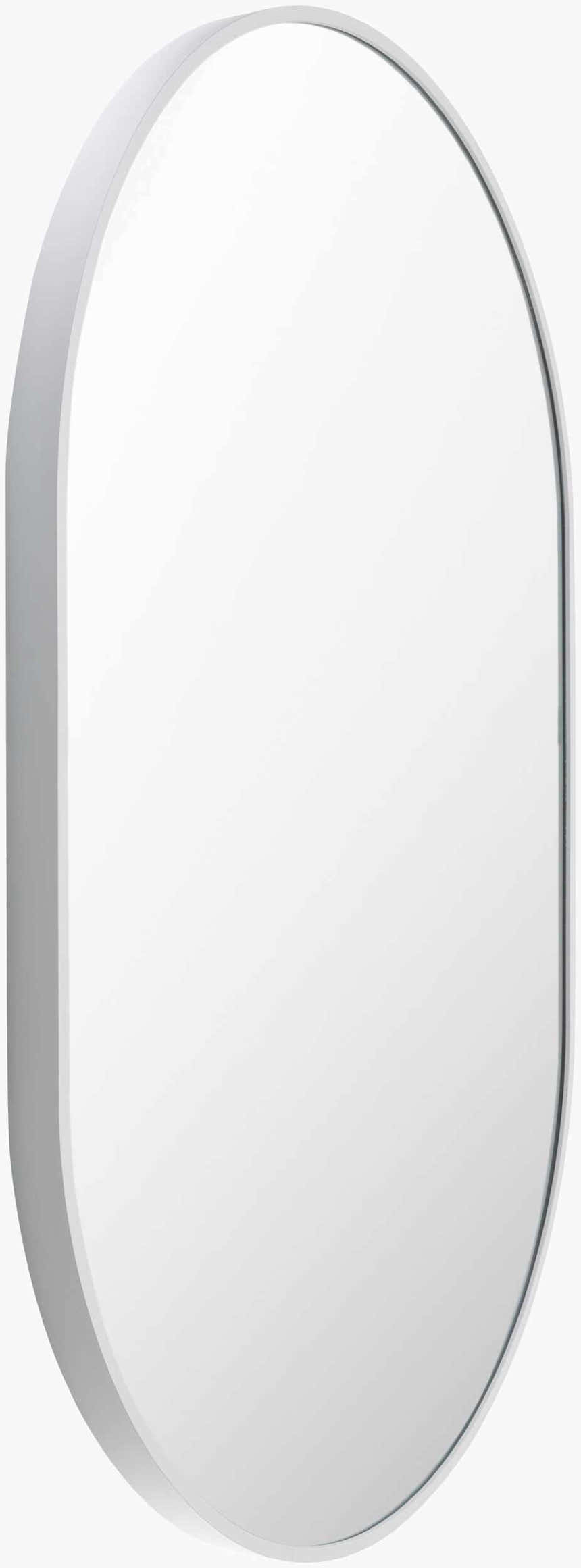 Hagenburg White Iron Frame Mirror