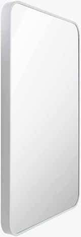 Sustinente White Carved Mirror - Clearance