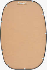 Kopparberg Black Gold Frame Round Mirror