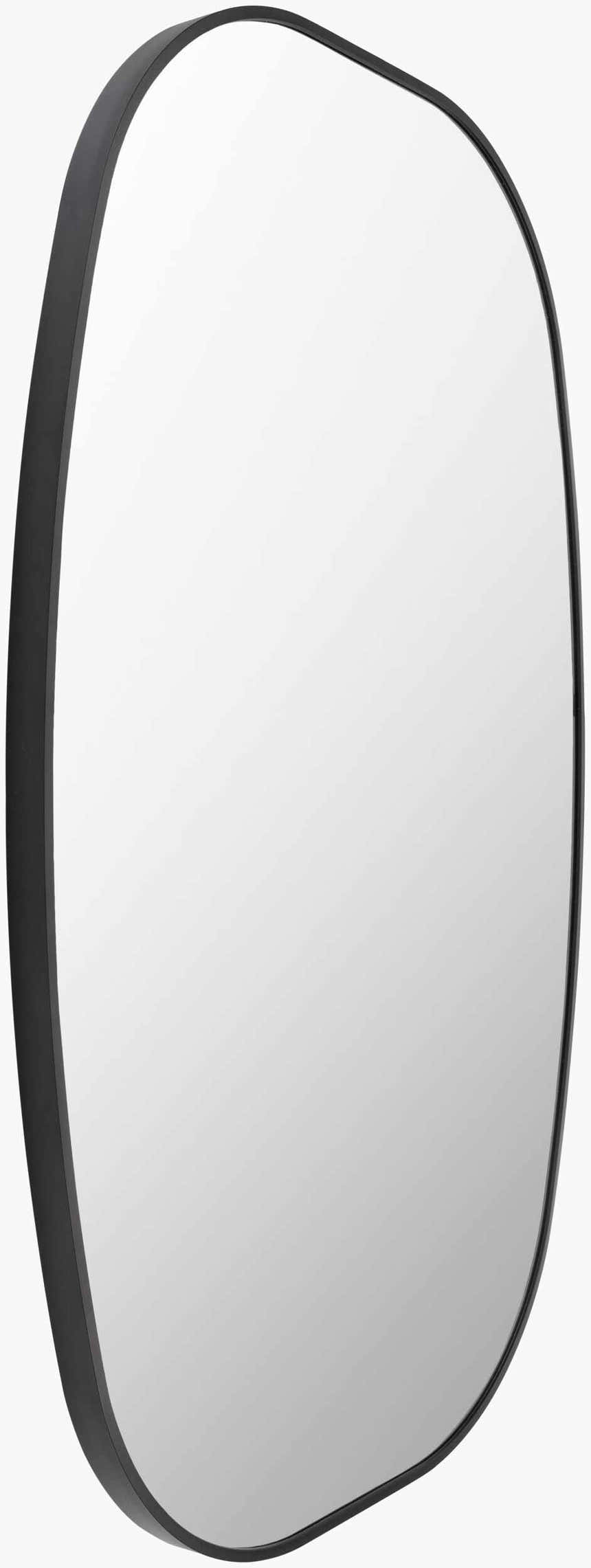 Kopparberg Black Gold Frame Round Mirror