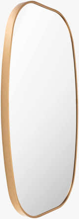 Kopparberg Gold Frame Round Mirror