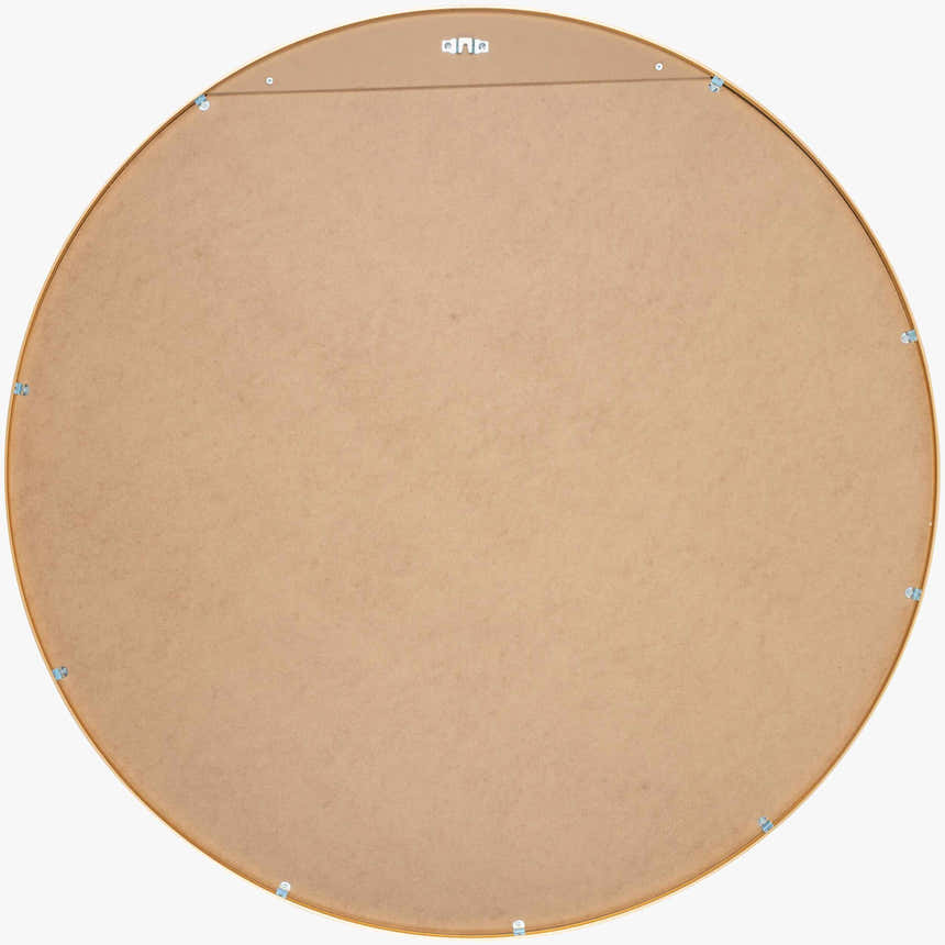 Pontalina Round Gold Mirror