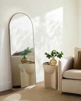 Sexbierum Dark Brown Mirror