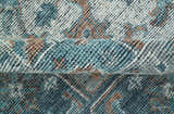 Ready to Ship 10x10 Square Distressed Brown And Gray Hand Knotted Wool Rug