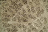 Ready to Ship 4x7 Camel and Taupe Modern leopard Design Hand knotted wool area rug
