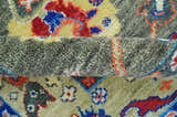 Ready to Ship 7x9 Feet Oushak Olive And Rust Hand Knotted Wool Rug