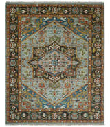 Ready to Ship 8x10, 9x12, 10x14 Traditional Antique Style Hand Knotted Area Rug