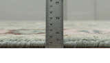 Ready to Ship Aqua and Pink Traditional Oushak Wool Area Rug