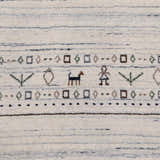 Contemporary Ivory Design Hand Loomed Wool Rug