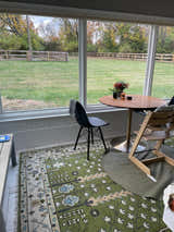 Ready to Ship Hand Knotted Green and Ivory Traditional Wool Area Rug