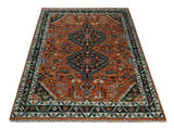 Ready to ship Rust, Ivory and Brown Oriental Traditional Area Rug