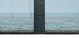 Ready to ship Traditional Gray And Blue 2.8x6 Wool Rug