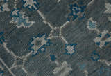 Ready to ship Traditional Gray And Blue 2.8x6 Wool Rug