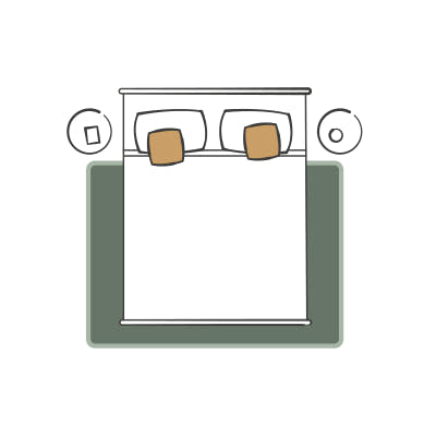 Medium Rugs floor plan illustration