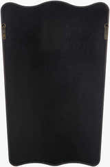 Honee Dark Red Wood Mirror