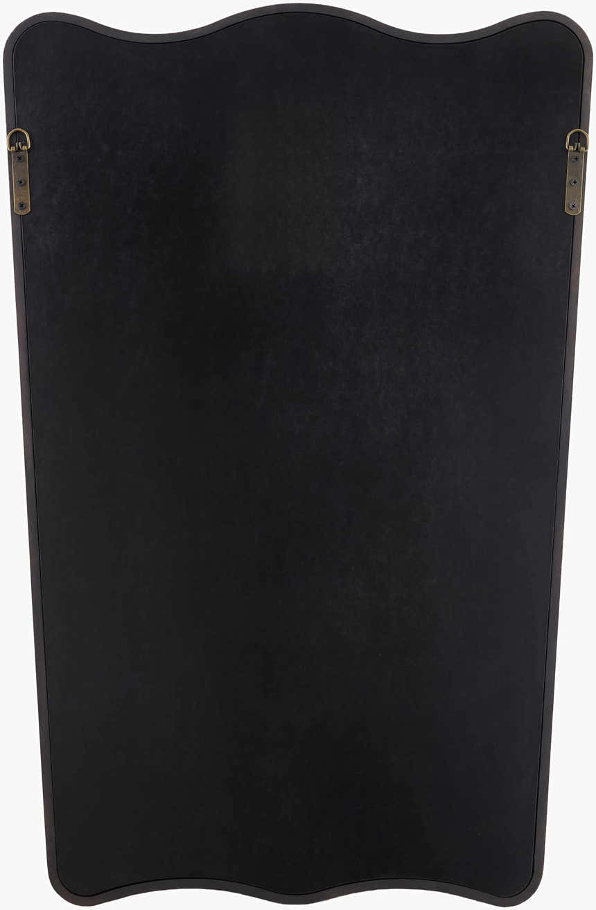 Honee Dark Red Wood Mirror