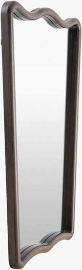 Honee Dark Red Wood Mirror