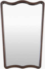 Honee Dark Red Wood Mirror