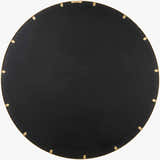 Guindarohan Gold Frame Round Mirror