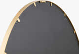 Guindarohan Gold Frame Round Mirror
