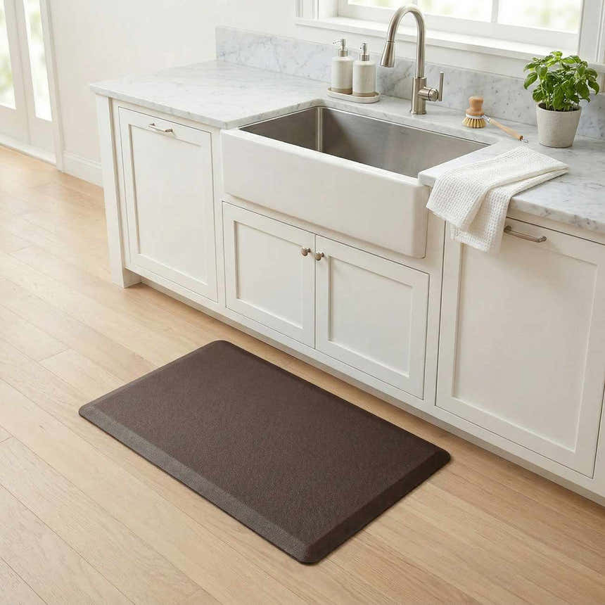 Anti-Fatigue Kitchen Mat, Black