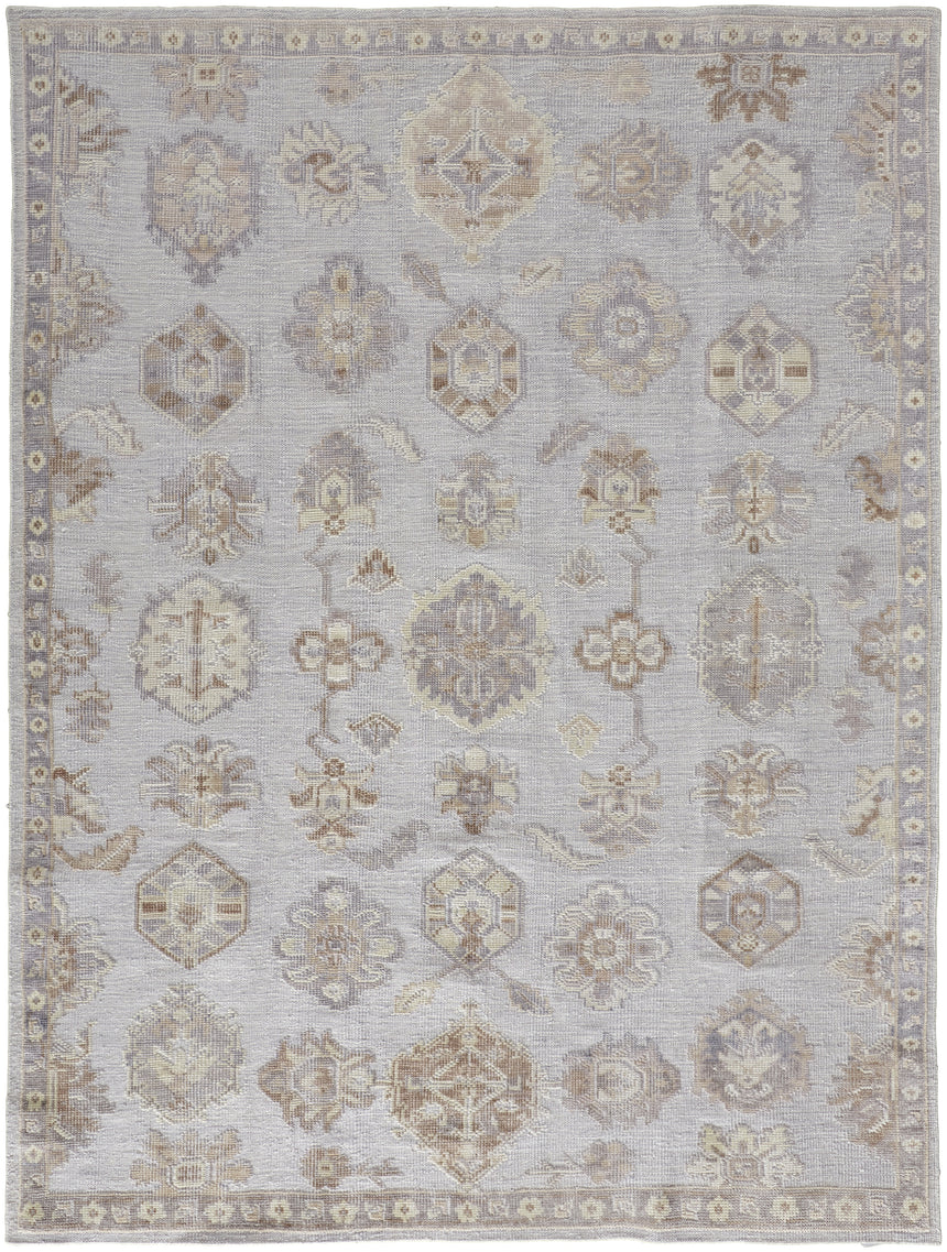 Feizy Wendover Transitional Oriental - Ivory/Silver/Tan Area Rug