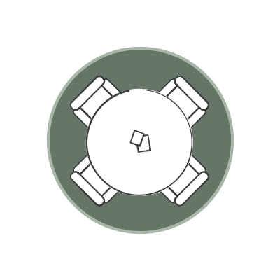 Round Rugs floor plan illustration