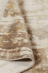 Feizy Parker Transitional Abstract - Tan/Ivory/Gray Area Rug