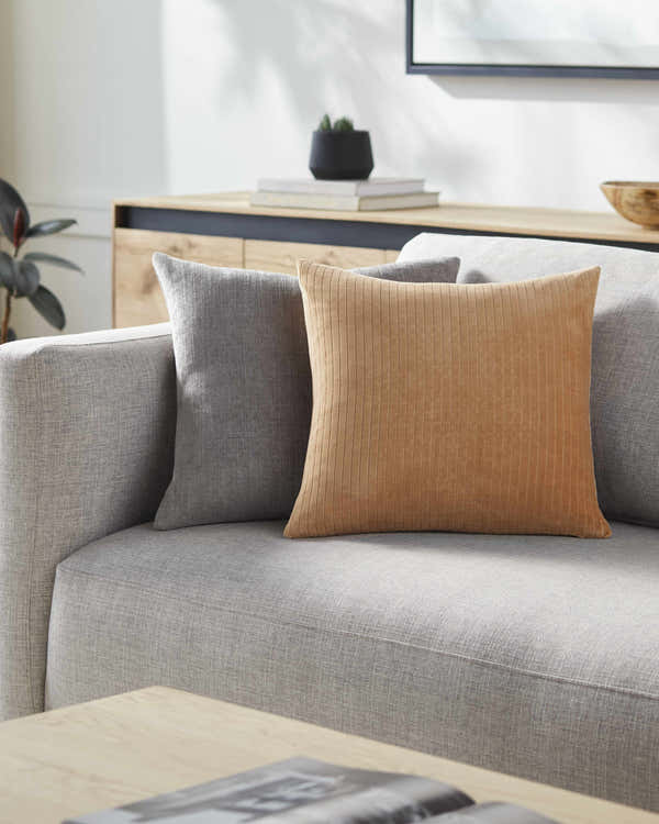 Rawya Camel Throw Pillow - Clearance