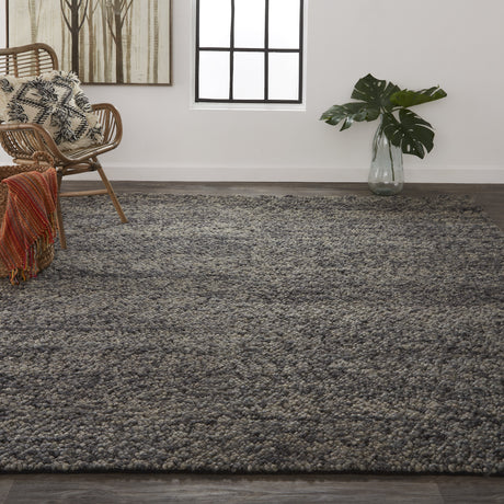 Feizy Berkeley Transitional Abstract - Gray/Taupe/Black Area Rug