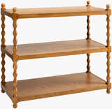 Orange Traditional Console Table for entryways or behind sofa styling