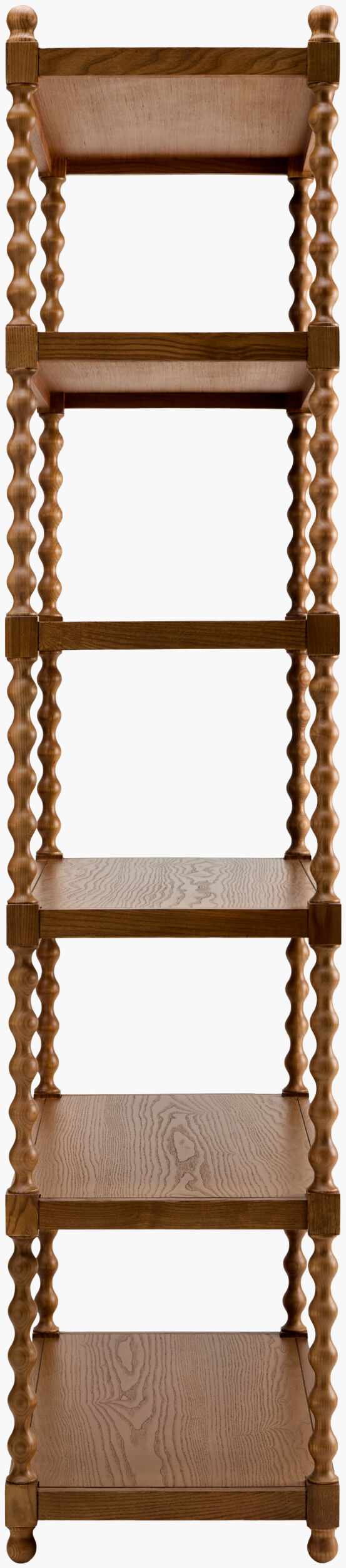 Orange Traditional Bookcase for books and decorative storage
