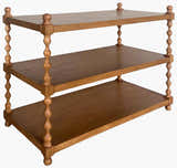 Orange Traditional Console Table for entryways or behind sofa styling
