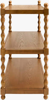 Orange Traditional Console Table for entryways or behind sofa styling