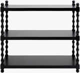 Charcoal Traditional Console Table for entryways or behind sofa styling