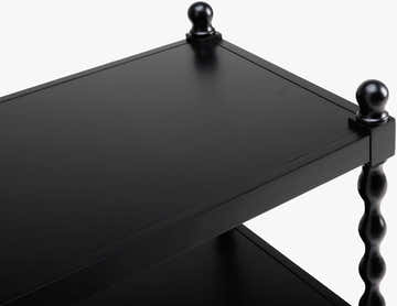 Charcoal Traditional Console Table for entryways or behind sofa styling