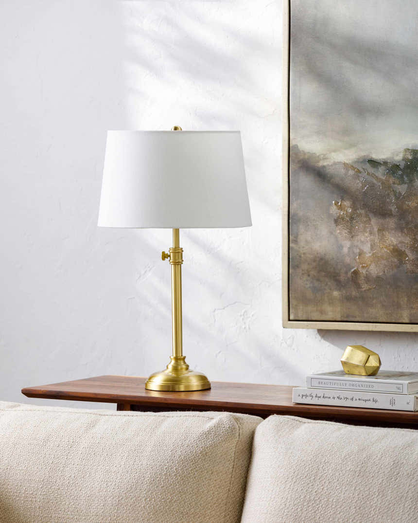 Tyulyachi White Ceramic Table Lamp