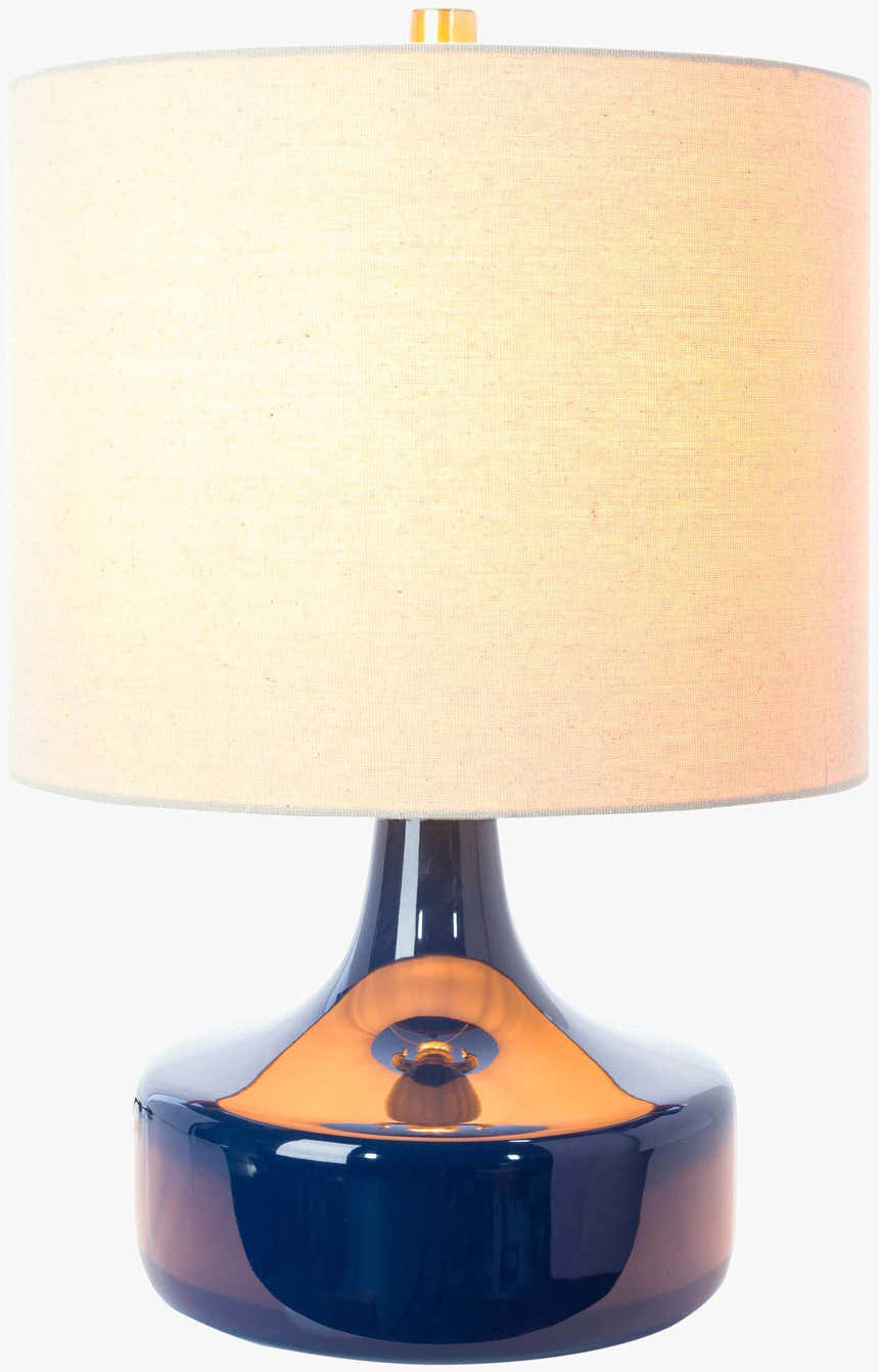 Astrakhan Blue & Wheat Table Lamp