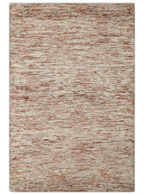 Rust and Ivory Abstract Layering Multi Size Area Rug